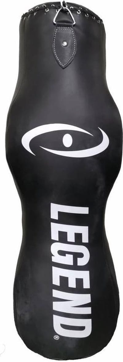 Bokszak Body - Legend Sports -  Pro-line 120 Cm - Zwart/wit - Boxzak - Vechtsport
