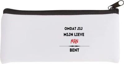Akyol - omdat jij mijn lieve man bent Etui - Vriend/vriendin - de liefste man - valentijnsdag - verjaardag - cadeautje voor vriendje - kado - geschenk - 20 bij 9 cm