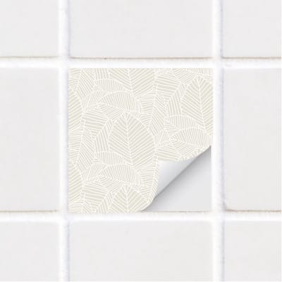 Dailygoods- Wandsticker Boho Stijl - Set van 25 Tegeltjes - Waterdicht - Zelfklevend - Geschikt voor Keuken/Badkamer - 15 x 15 cm - Tegels
