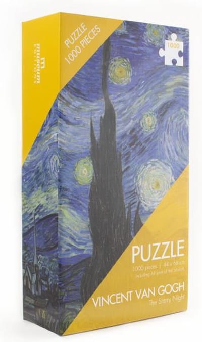 Lanzfeld - Puzzel Volwassenen - 1000 Stukjes - Vincent Van Gogh - Sterrennacht - Kunst