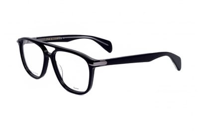 Rag & Bone RNB7012 Black 54/15/145 MAN Brilmonturen