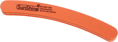 Cosmetics Zone Sunshine Wasbare en Desinfecteerbare Polijst Nagelvijl Banaan 100/180