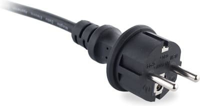 Groenovatie Voedingskabel - Rubber - H05RN-F 3x1.0mm² (250V/16A) - Spatwaterdicht IP44 - 3 Meter