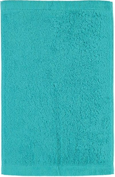 CAWÖ Lifestyle Uni Gastendoekje - Turkoois - 30x50