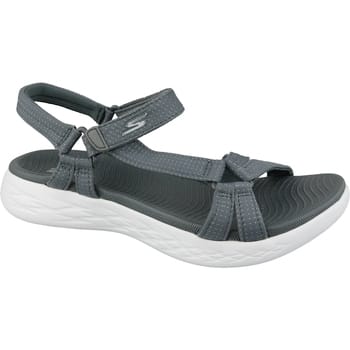 Skechers On-The-Go 600 - Brilliancy Sandalen Vrouwen - Charcoal- 36