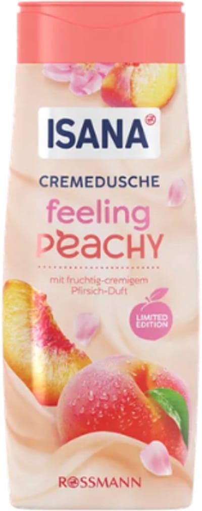 Zomer Douchegel Feeling Peachy - Isana | 1x 300ml – Perzik | Crèmedouche - Lente Zomer Douchegel - Limited Edition 2026