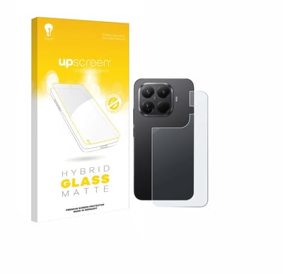 upscreen - Screenprotector voor Xiaomi 15T Pro (Achterkant) - Folie Beschermfolie Beschermglas matte
