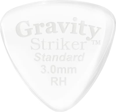 Gravity Guitar Picks GSRS3P-RH Striker RH Speed Bevels Standard 3,0 mm - Plectrum