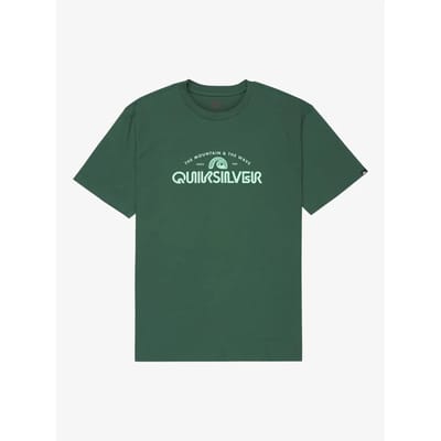 Quiksilver Ev Vista Ss Heren T-shirt Eqyzt08287-grt0 - Kleur Groen - Maat M