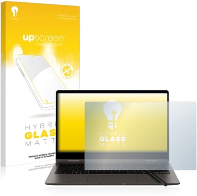 upscreen - Screenprotector voor Samsung Galaxy Book3 360 13" - Folie Beschermfolie Beschermglas matte