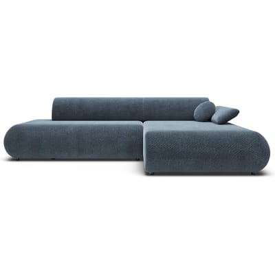 Hoekbank PURO met slaapfunctie rechts chenille | NADUVI Collection