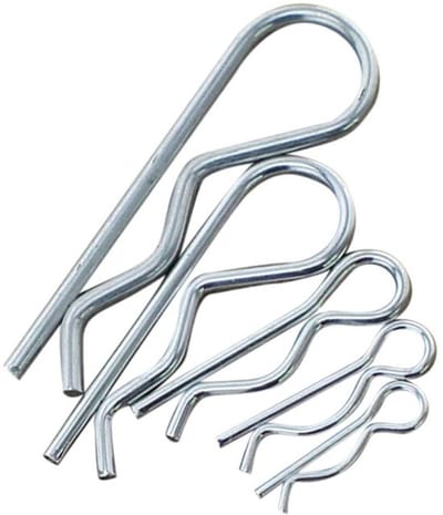 Allecto - Splitpins - R clips - 100 stuks - M1,2 x 21 mm