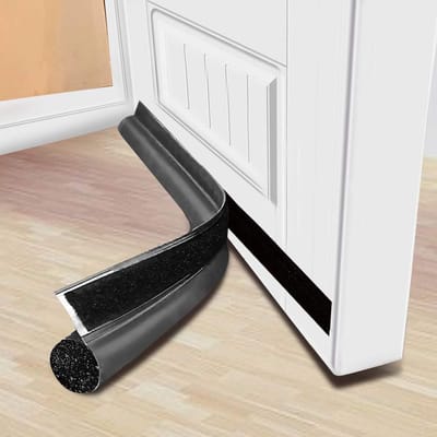 Tochtstrip Onder Deur 90 cm Grijs – Bescherming Tegen Tocht en Weer