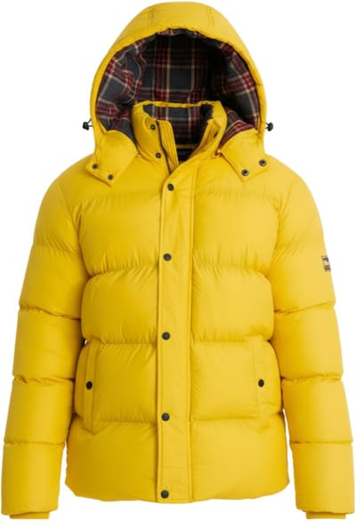 OMBRE Jas - Polyamide - Lange Mouw - Rits Geel S