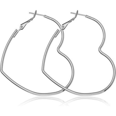 40mm 60mm 70mm 80mm Overdreven Grote Gladde Cirkel Hoepeloorbellen Brincos Eenvoudig Feest Ronde Lus Bijoux voor Vrouwen Sieraden white