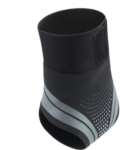 Enkelbrace - Sportondersteuning - Actieve Stabiliteit - Ademende Compressie - Universeel - Zwart