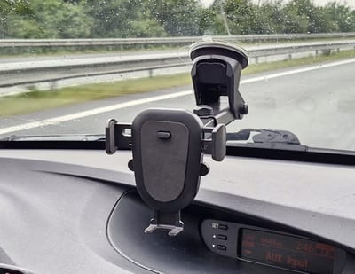 Telefoonhouders auto zuignap, stevig en met sterke zuignap op voorruit - zuignap gsm - EXTRA kleefkracht!