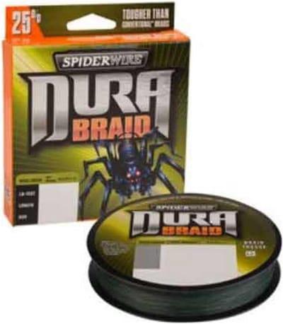 Merkloos Dura Braid Vislijn - 0.36mm, 31kg, 3000yd - Mosgroen