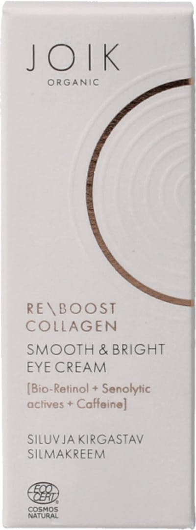 JOIK Organic - Re-Boost Collagen Smooth & Bright Eye Cream - 15 ml