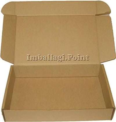 Kartonnen dozen - Verpakking bakjes - Hobby knutselen - Robuuste kwaliteit - 30 x 24 x 5 cm - Bruin