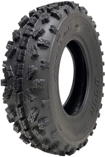 20x6.00-10 ATV- en quadband OBOR Advent WP05 MX tubeless, E-keur, goedgekeurd voor de openbare weg, 73 kg