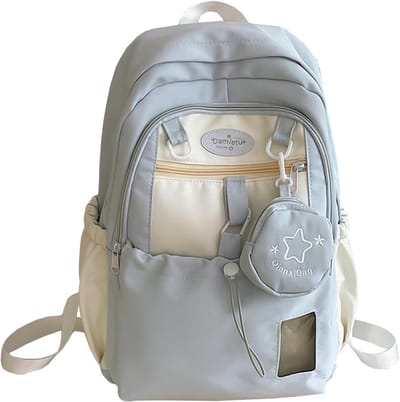 YAGXIG Leuke rugzak - Reisrugzak - College Laptoprugzak - Geschikt voor 16 inch - Met verwijderbare tas (roze) - Blauw - M - Back-to-School Gift