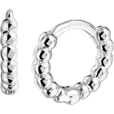 The Jewelry Collection - Klapoorringen - Zilver - 12 mm