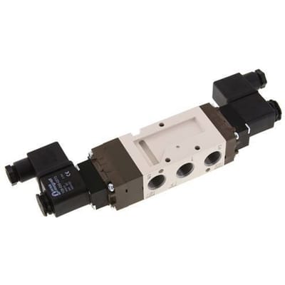5/3 G3/8'' Middenuitlaat Magneetventiel 230V AC 2-10bar/28-140psi YPC