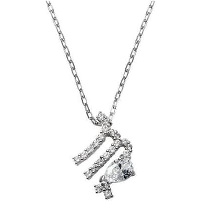 Swarovski Zodiac II Maagd Ketting Damesketting Zilver 5563899 Shopping Bag white