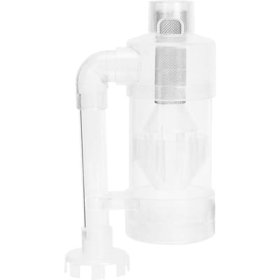 Transparant Aquarium Eiwit Vissenkom Collector Afvalfilter Sier Vis Voederdoos white