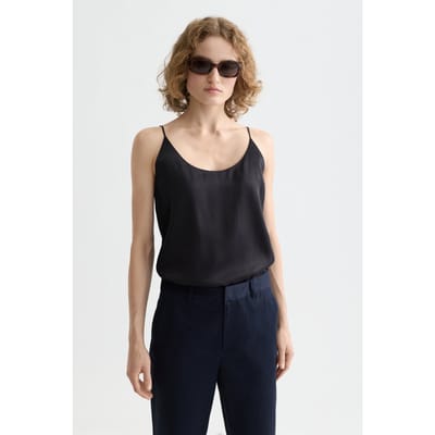 Scotch & Soda Jersey Woven Tank Black Taglia: 34 | Magliette intime Outlet | Donna | Nero