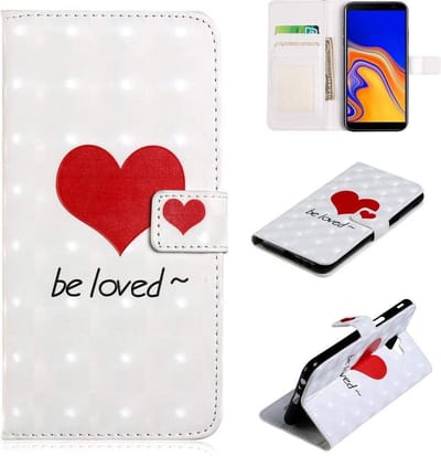 Bookcase Geschikt voor: Motorola G7 Power - Be Loved - portemonnee hoesje