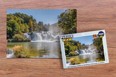 Puzzel Het bosrijke gebied in Nationaal park Krka in Kroatië - Legpuzzel - Puzzel 1000 stukjes volwassenen