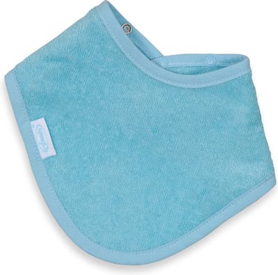 Funnies Bandana Slabber Junior 38 Cm Katoen Blauw