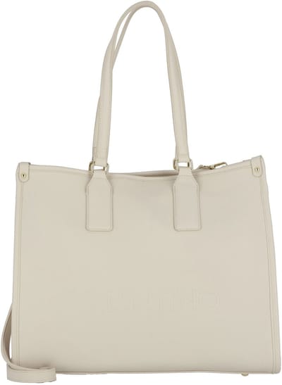 VALENTINO schoudertas shopper met laptopvak Foxy Re Shopping Bag Ecru beige