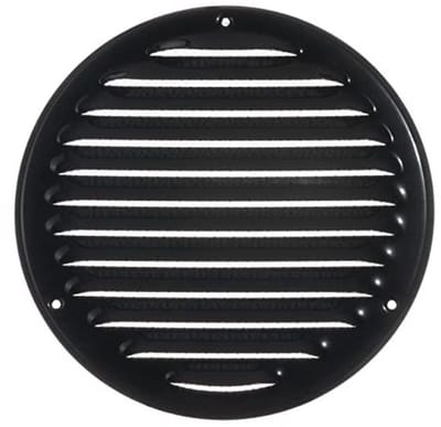 Rond ventilatierooster Ø 160 mm met insectenwering - Ideale oplossing voor ventilatie