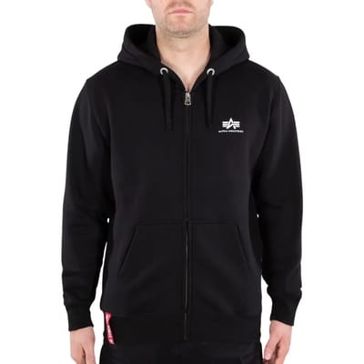 Hooded sweatshirt Alpha Industries Basic Zip