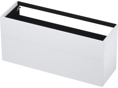 INK - Onderkast 2 Laden Push To Open 65cm Gelakt - 1400x450x650 Mm - Mat Wit