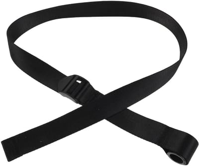 Draagbaar Deuranker - Workout Strap Anchor - Thuis Fitness - Stabiele Verankering - 103 x 3.3 cm - Zwart