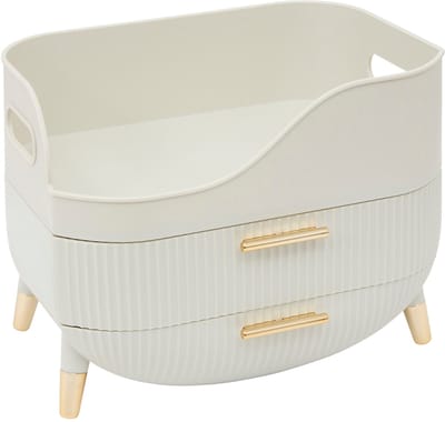 5Five Opberger Alba 2L/vak - Organizer - 26x19x20cm - Beige