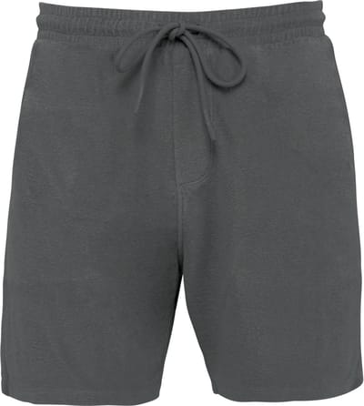 Native Spirit Ecologische badstof herenshort NS727 - Iron Grey - 3XL