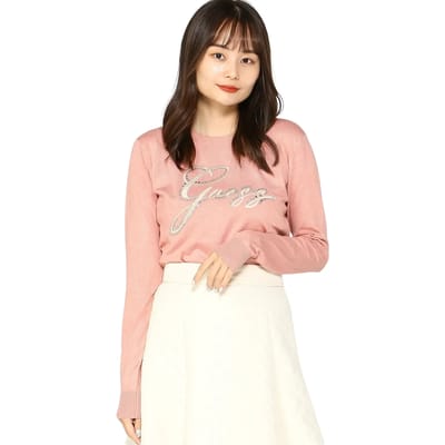 Dames-T-shirt met lange mouwen Guess