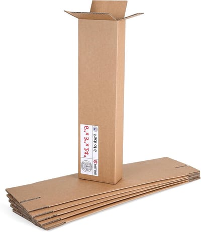 Verhuisdozen - Verzenddozen Opslagdozen - Verhuizen Verzenden Opslaan - Goedgekeurd USPS UPS FedEx - 152 x 76 x 61 cm