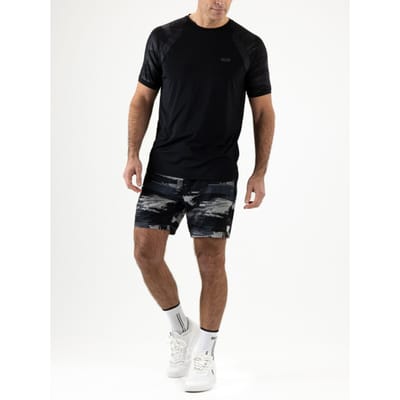 Sjeng Sports NAPIER - Maat: M Black - Tennis Shirt Mannen - Sportshirt - Polyester/Elastaan