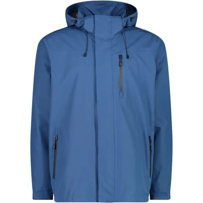 Cmp Zip Hood Softshelljack Blauw L Man
