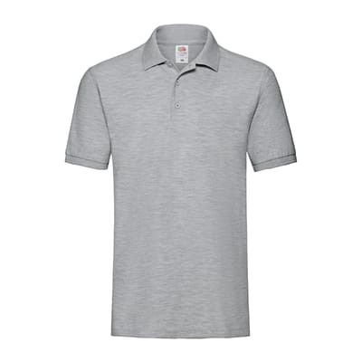 Fruit of the Loom Heren Premium Polycotton Poloshirt (Atletische Heide)