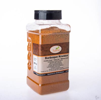 Tuana Kruiden - Barbecue Kruiden Speciaal - Strooibus 450 Gram - Tuanashop - GP-B-0013