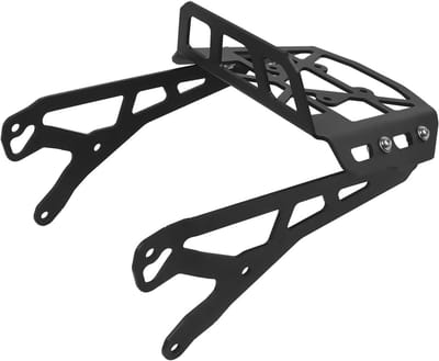 Bagagedrager Houder - Bagage Drager - Motorfiets Bagage - Robuuste Materialen - Extra Opbergruimte - Zwart
