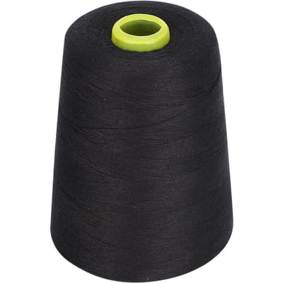 Naaimachinegaren 8000 Yards Hoogwaardig Polyester Huishoudelijke Kledingaccessoires(Zwart ) black