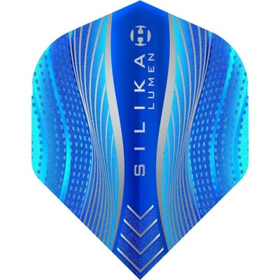 Harrows Silika Lumen NO2 Blauw Sterk Kristallijn Gecoat - Dart Flights
